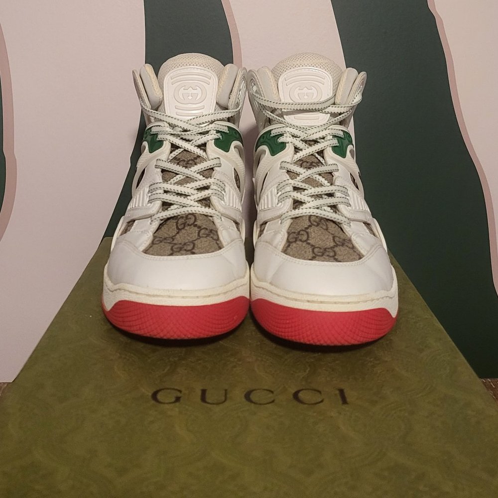 Gucci Basket High Top Sneaker (Women)